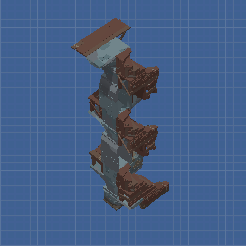 CPWE-3F-Eco Pillar Staircase