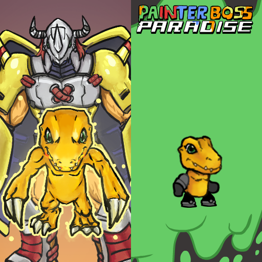 Agumon/WarGreymon(DIGIMON)——亚古兽/战斗暴龙兽（数码宝贝）