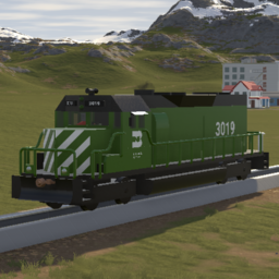 EMD GP40-2 - Burlington Northern