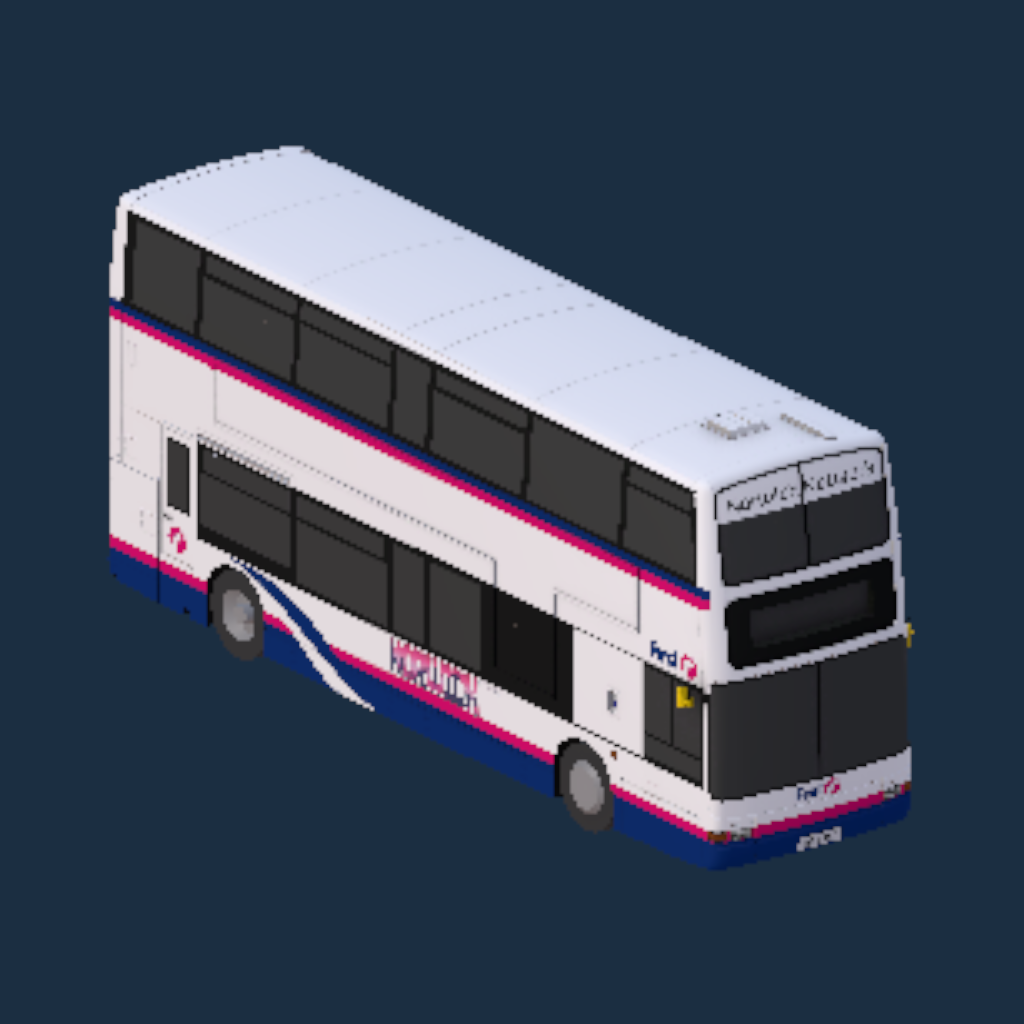 Plaxton President First Eastern Counties Norwich Network Barbie White Banner Branded