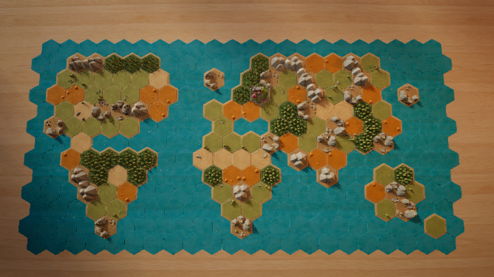Catan-style World Map