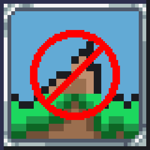 No Slopes – tModLoader Mod