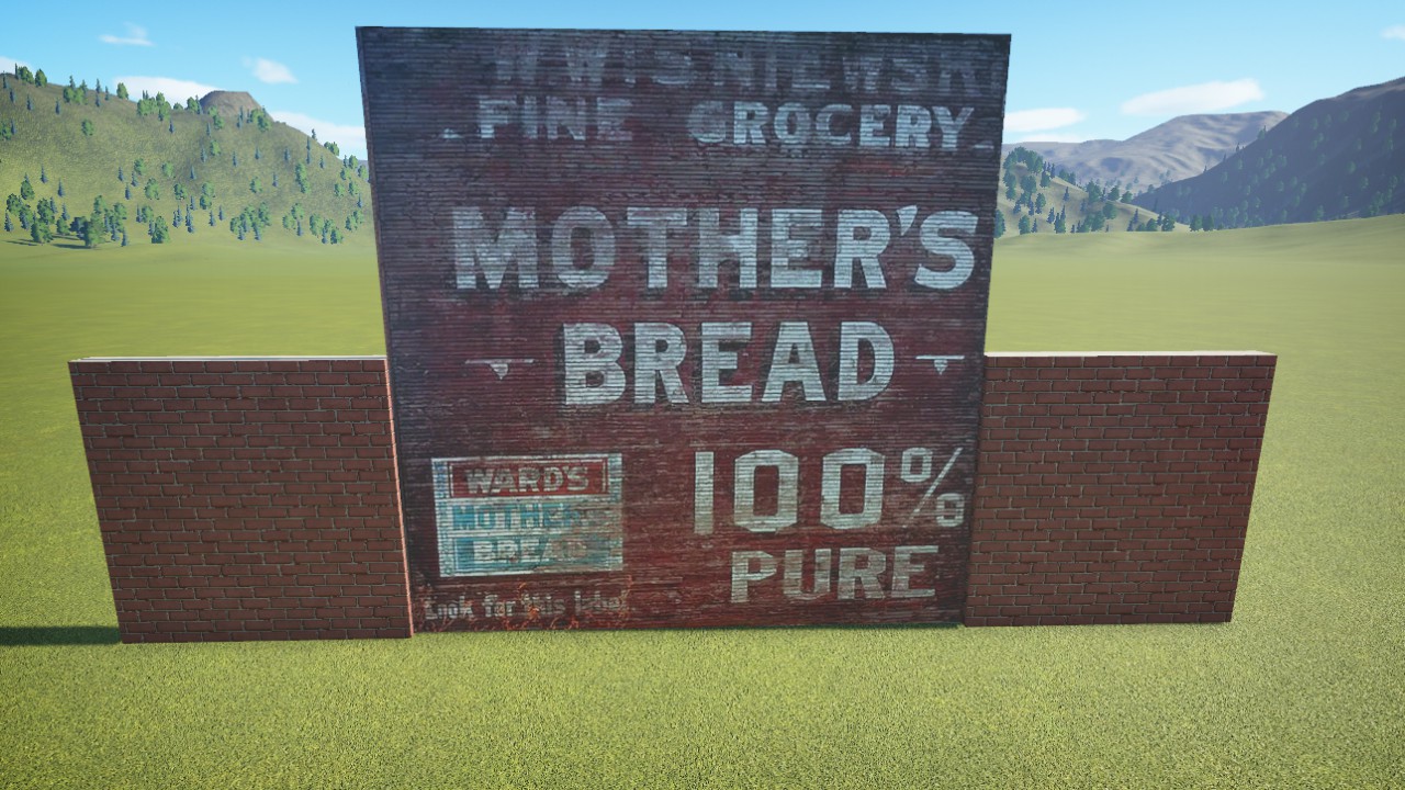 MM-MothersBreadVintageWallSign