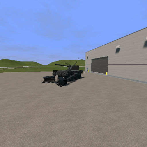 Dead Fleet mine clearing vehicle