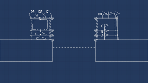 Quad Layer Normal Bridge
