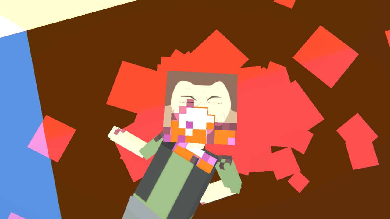 the most easy level ever ( hint: punch