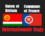 KR Internationale flags