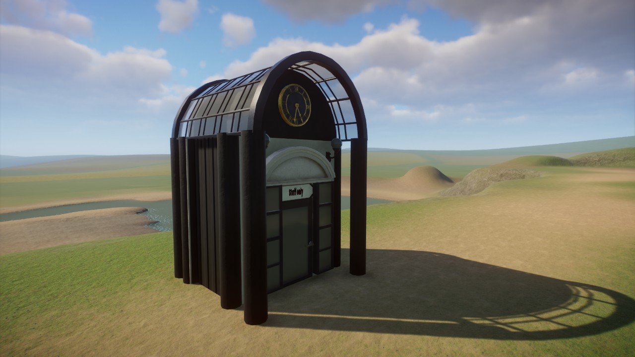 Art deco path cover / door cover /entrance decor