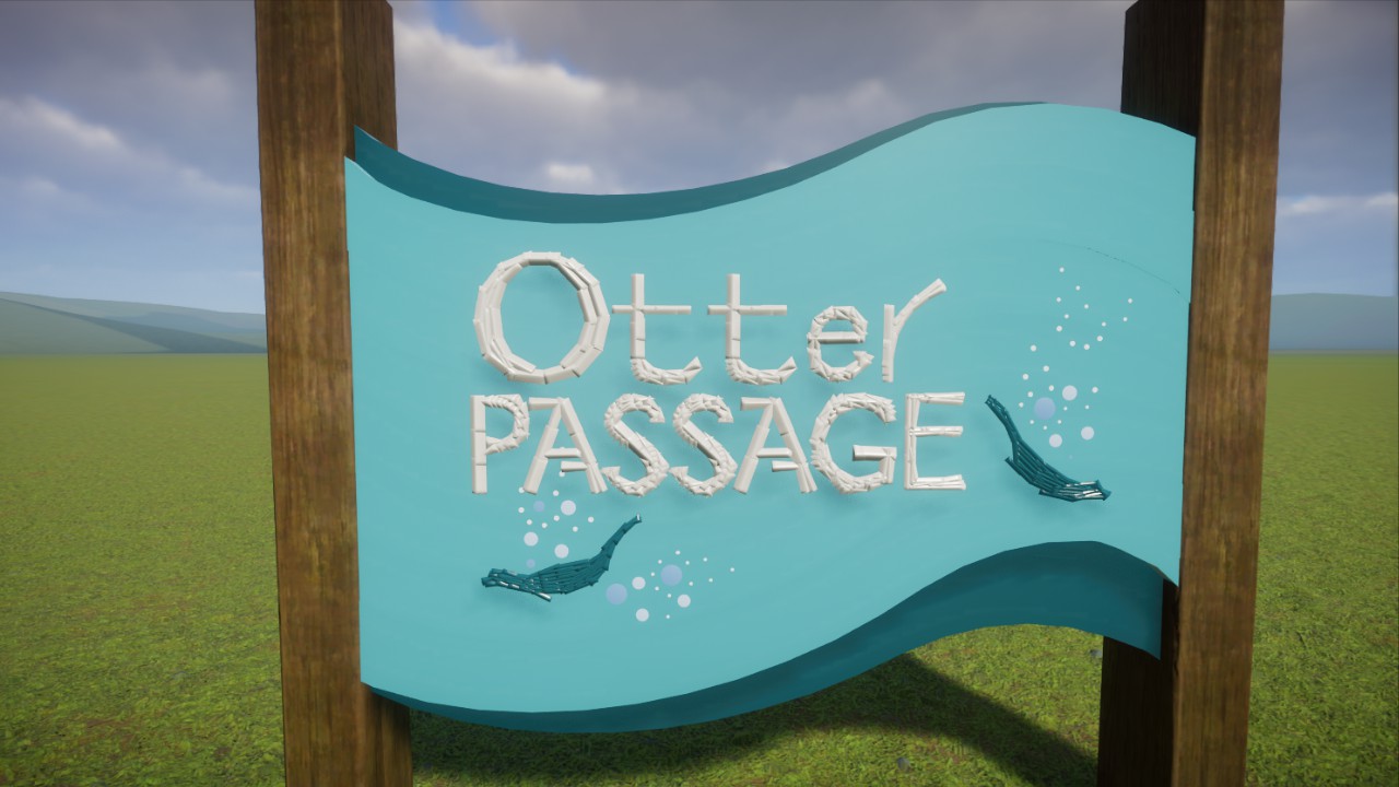 Otter Sign by Haribo