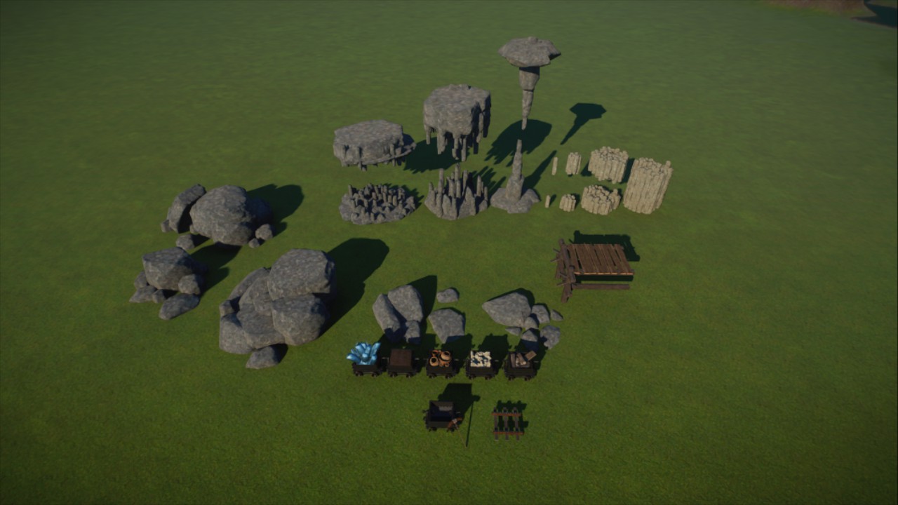 Mining Cave Scenery