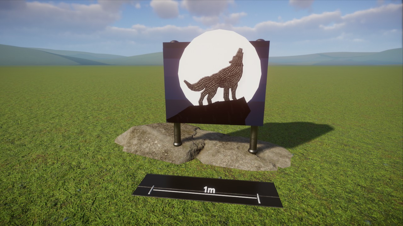 Wolf Logo / Sign by Haribo