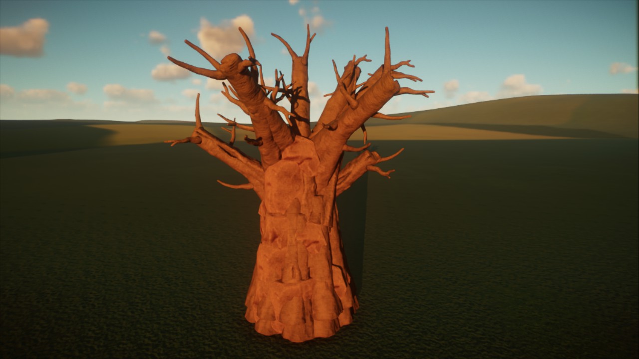 Artificial Baobab Tree