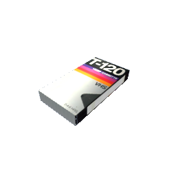 Blank VHS Tape (Flat)