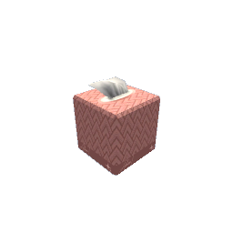 Tissue Box Cube Pink