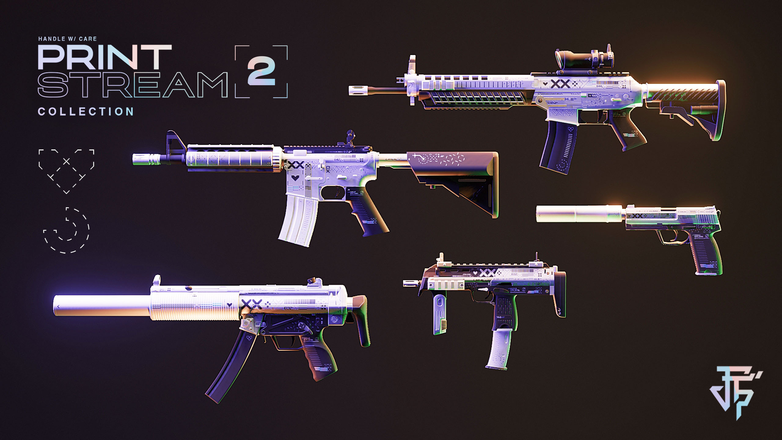 Colección de skins Printstream para armas de CS2