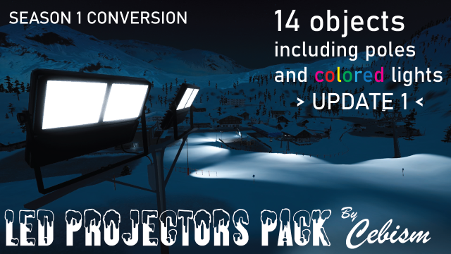 LED Projectors pack [S1 Conversion]