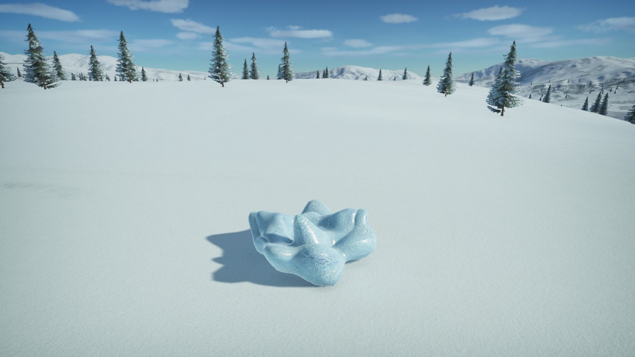 BLUE ROCK SNOW 5 M