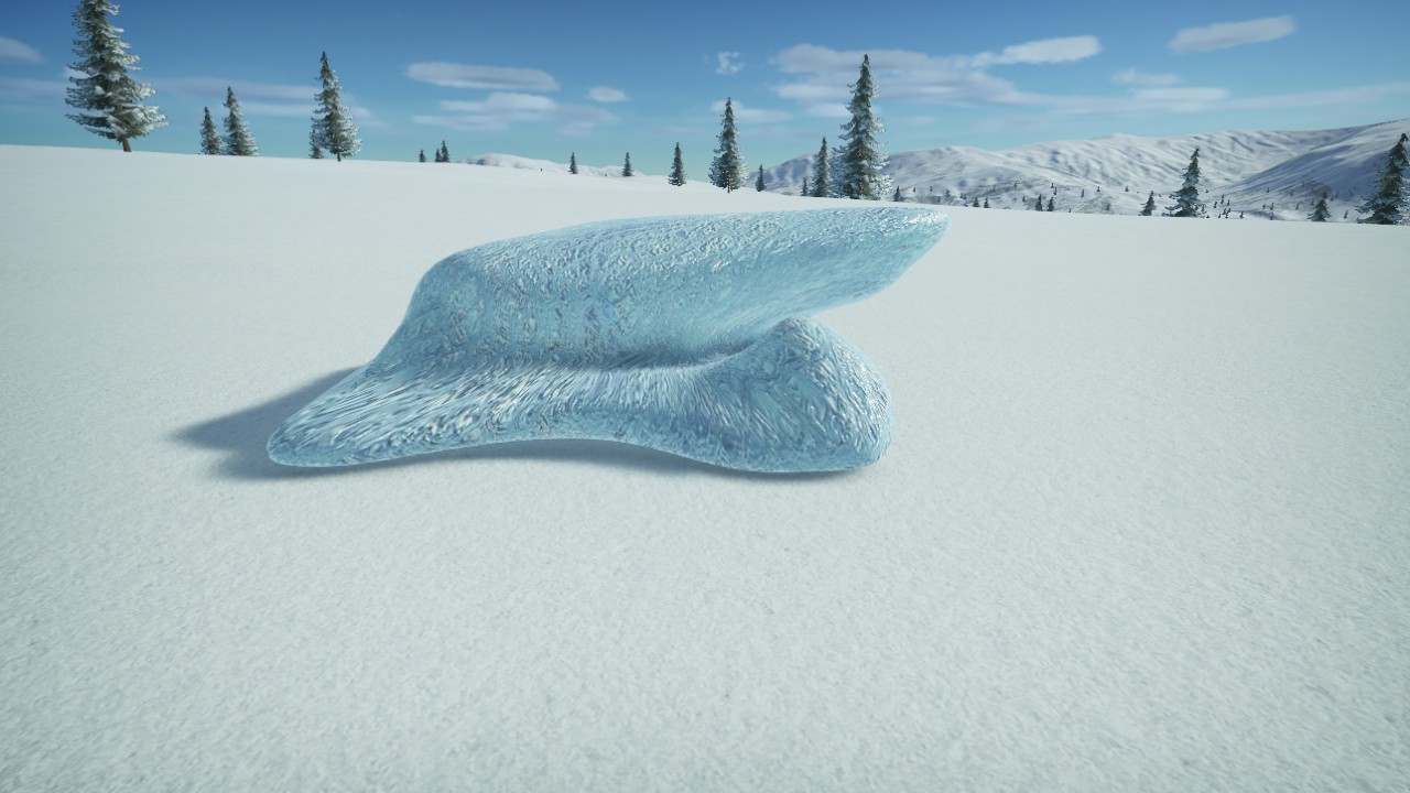 BLUE ROCK SNOW 3 M