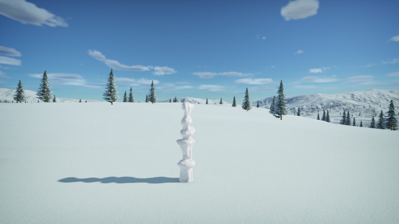 STALACTITE 4.5 M SNOW