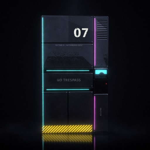 Neon Sector 07 Zero Door