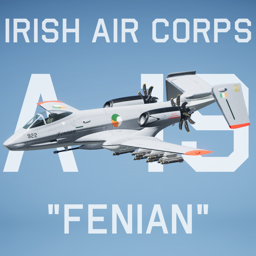 Irish Air Corps A-19 Brawler 922 "Fenian"