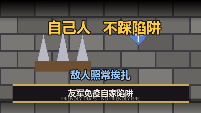 Friendly Traps (自己人不踩陷阱)