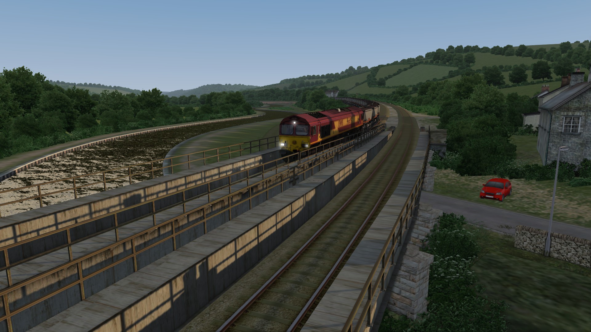 [HS]-1955 Fowey Dock Carne Point to Goonbarrow Junction EWS, Part 2