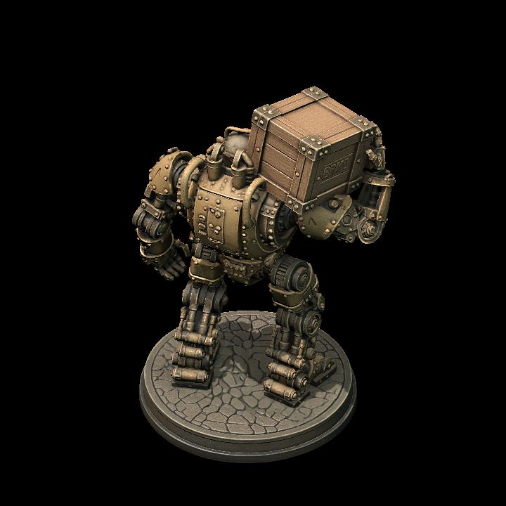Steampunk Loading Robot
