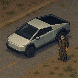 CyberTruckV2 – Project Zomboid Mod