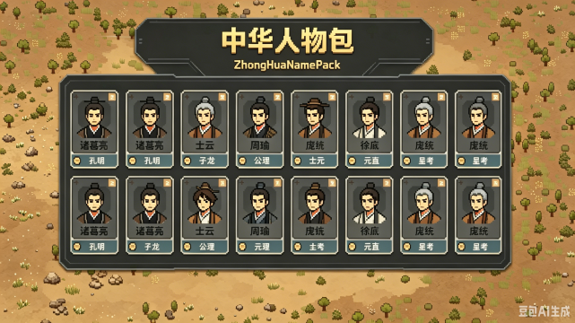 ZhongHuaNamePack