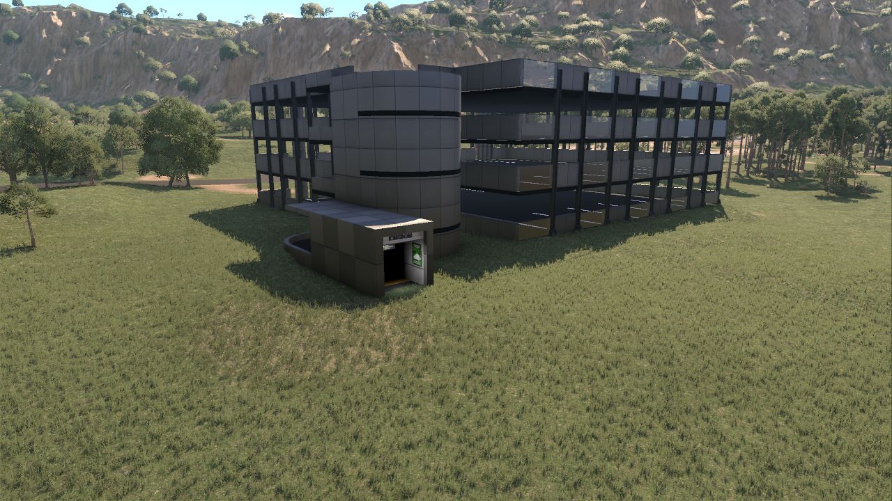 Park Entrance - Parking Garage Template