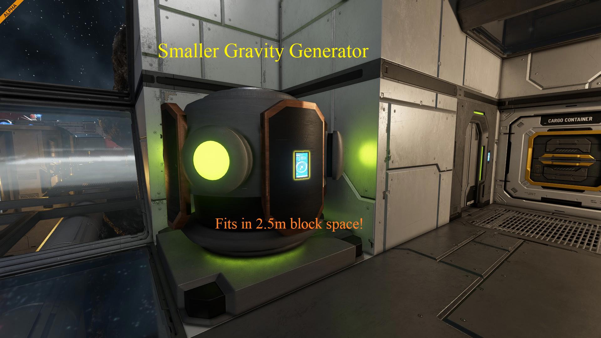 Small Gravity Generator