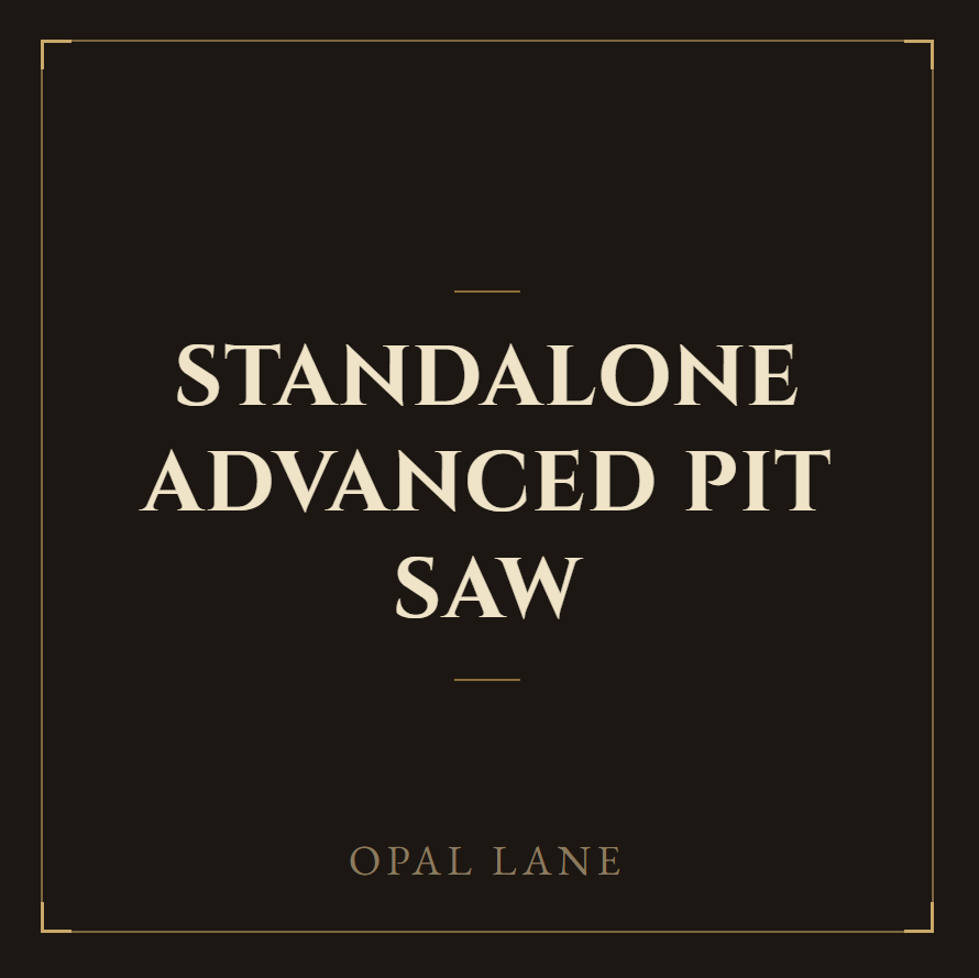 Standalone Advanced Pit Saw