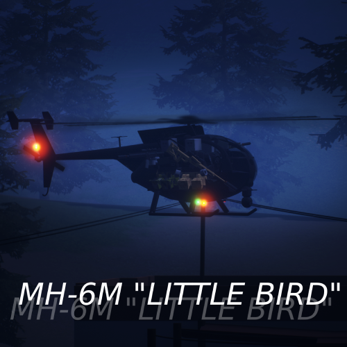 MH-6M "LITTLE BIRD" preview