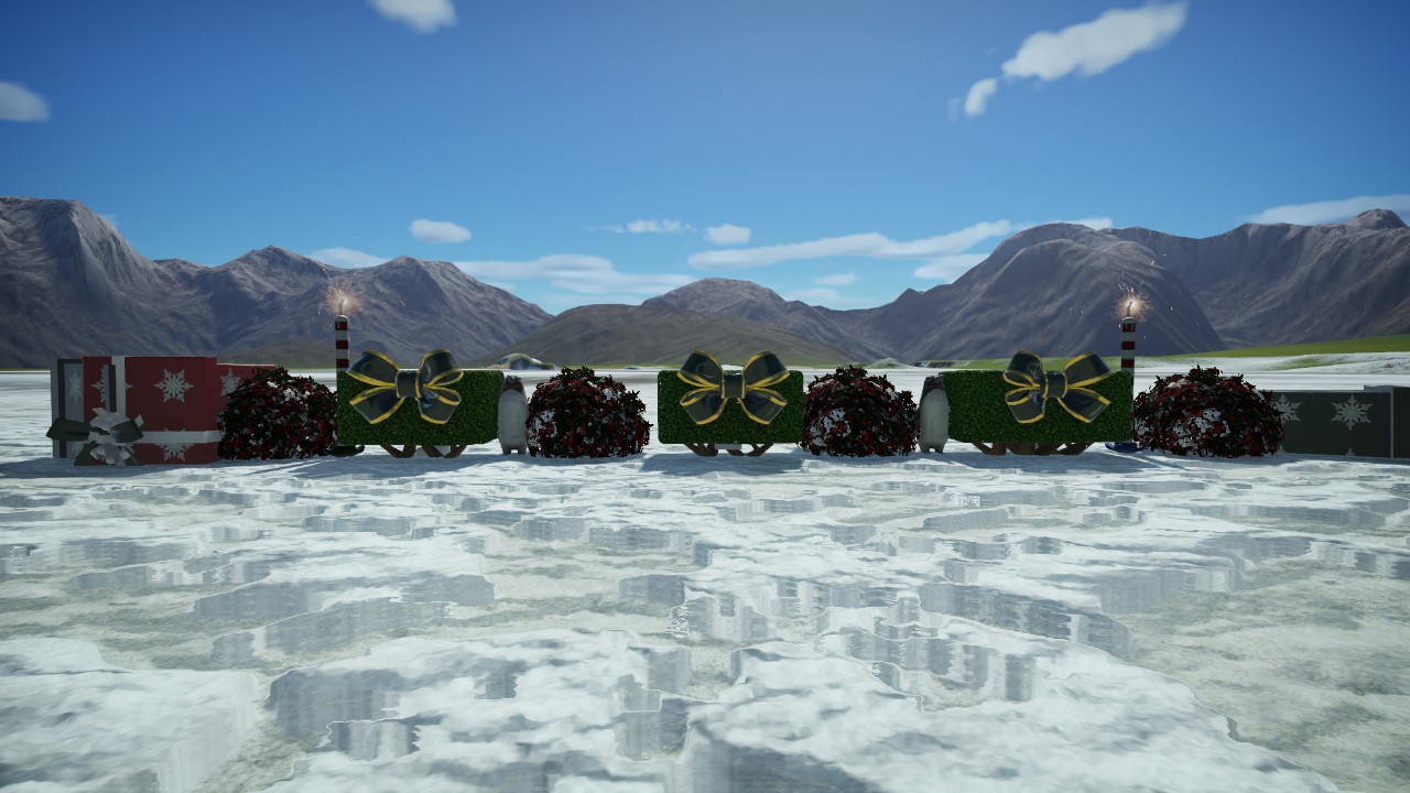 Winter Landscaping Decor