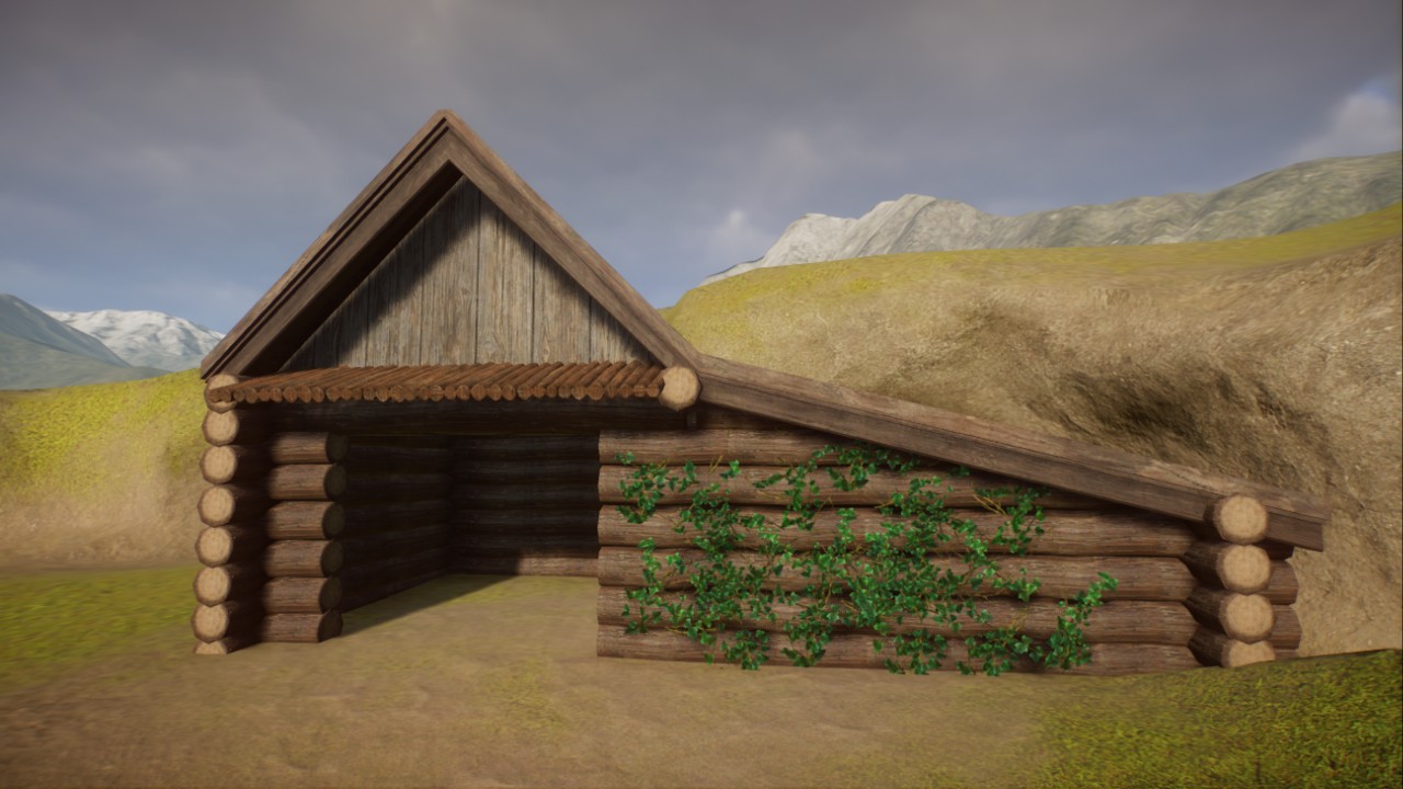 Wooden Small Shelter