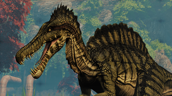 Saline Spinosaurus [St. Patrick's day 2021]