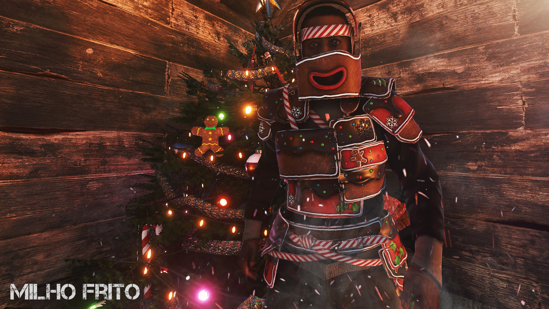 Mr. Gingerbread Helmet