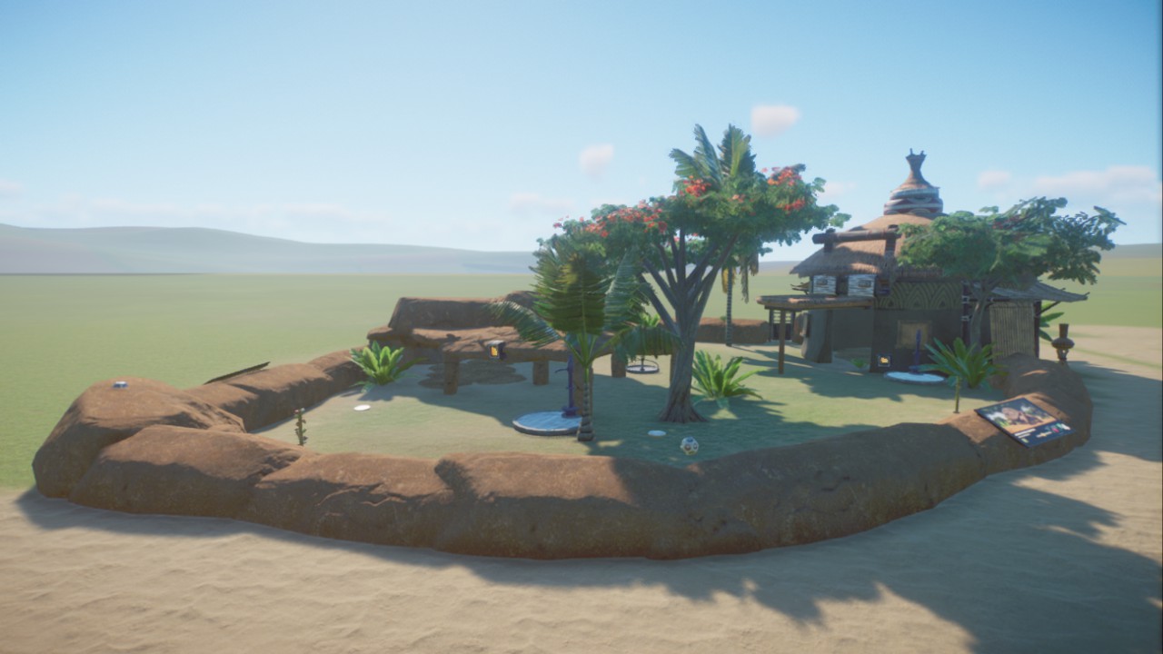 Aldabra Giant Tortoise Habitat