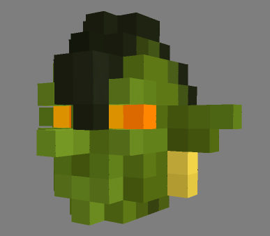 Ulg's Blessed Hair Gel: Punk (Male)