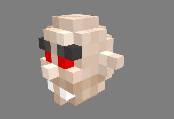Ezekal's Cursed Hair Gel: Bald (Male)