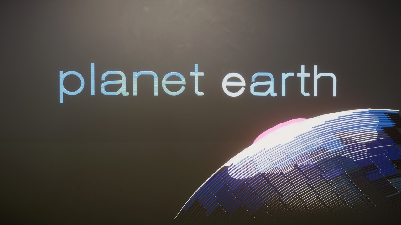 planet earth title screen by Haribo (non glowing version)