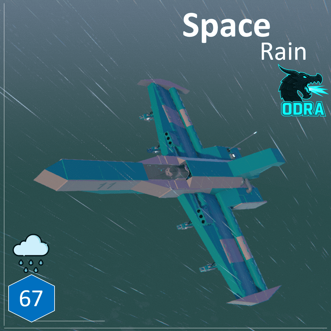 Space rain preview