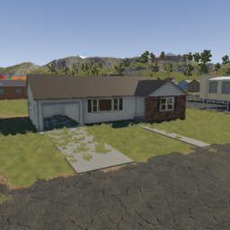 1950s 2 bedroom ranch house (l.f. garlinghouse co. no.5968)