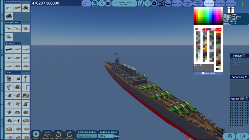 JOF Heavy Cruiser Type BA