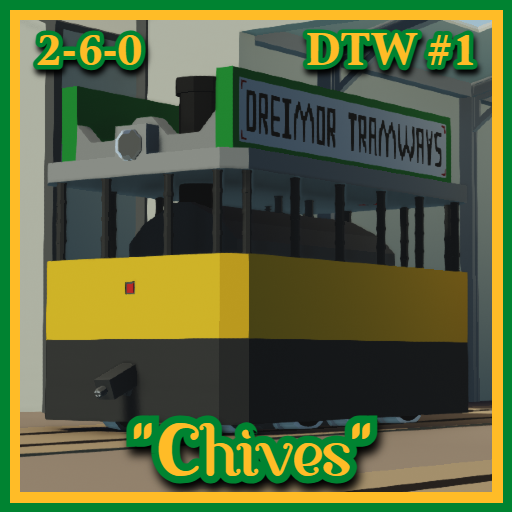 Dreimor Tramway Fireless Tram #1 "Chives"