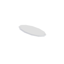 middle oval platform