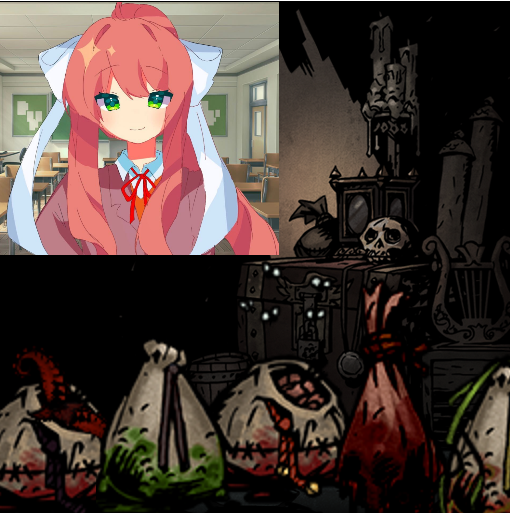 莫妮卡的各种英雄的头/Monika's More Collector Trinkets