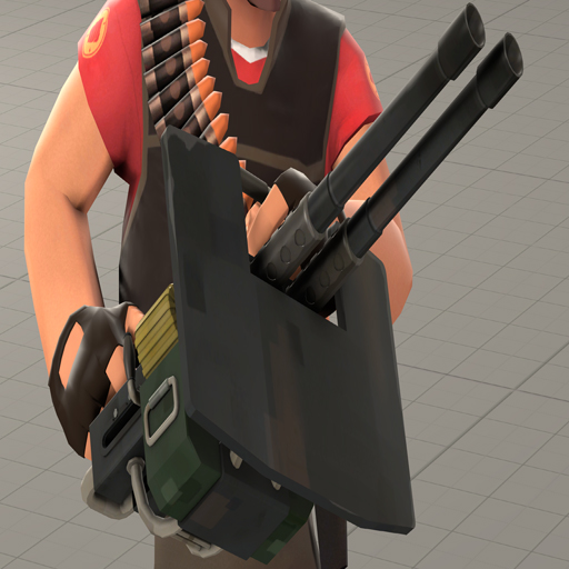 Team Fortress 2 Enhanced Twin Browning (Prop)
