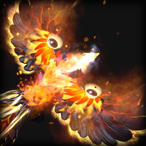 Dark owl - back yellow